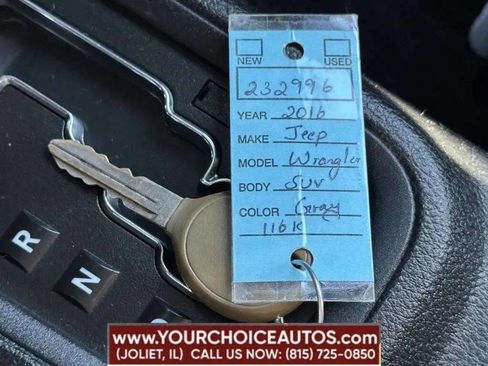 Used 2016 Jeep Wrangler Sport w/ Mopar Black Appearance Group image 13