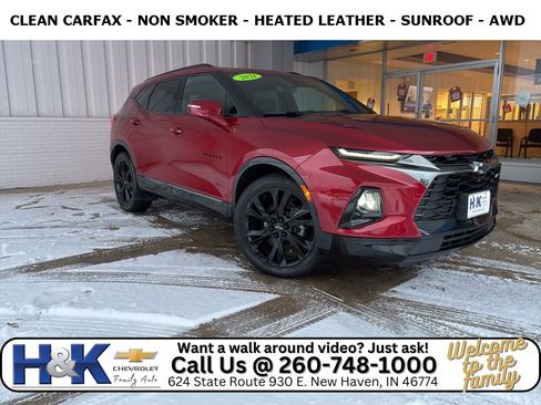 Used 2021 Chevrolet Blazer RS w/ Enhanced Convenience Package image 1