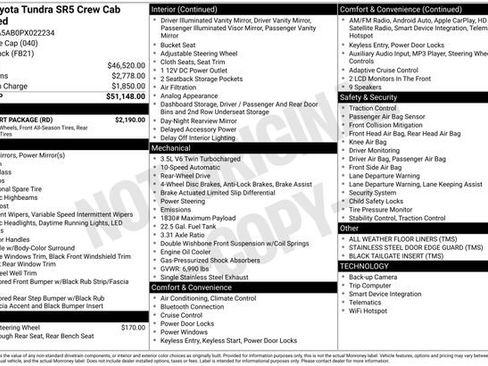 Used 2023 Toyota Tundra SR5 w/ TRD Sport Package image 30