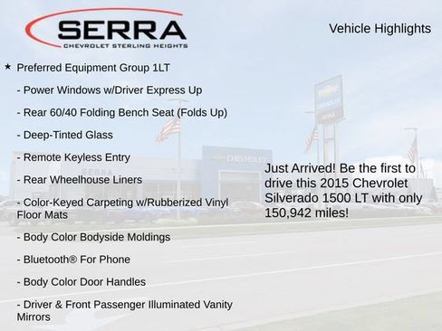 Used 2015 Chevrolet Silverado 1500 LT w/ All Star Edition AWD/4WD image 3