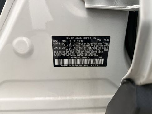 Used 2019 Subaru Ascent Touring w/ Popular Package #3 AWD/4WD image 10