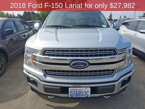 Used 2018 Ford F150 Lariat AWD/4WD image 3