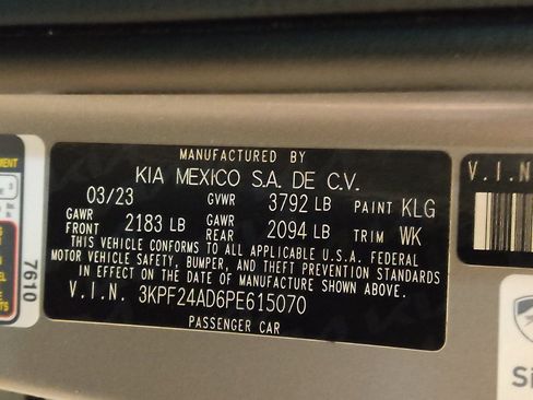 Used 2023 Kia Forte LXS FWD image 33