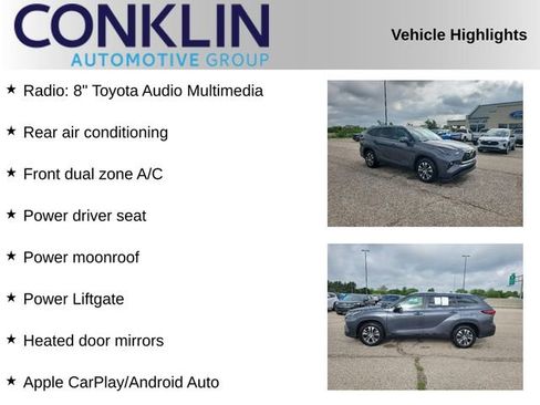 Used 2023 Toyota Highlander XLE FWD image 2