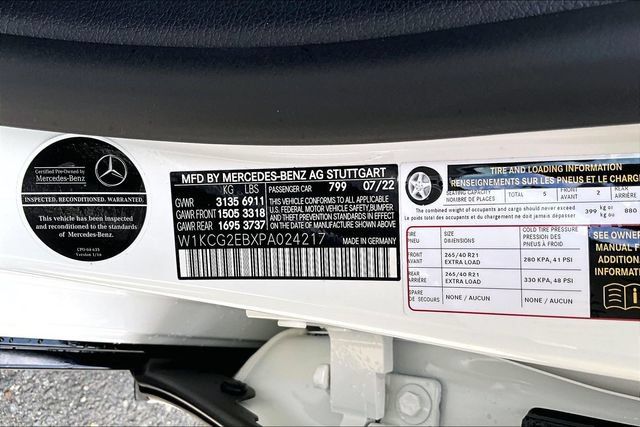 Certified 2023 Mercedes-Benz EQS 450+ 4MATIC Sedan image 28