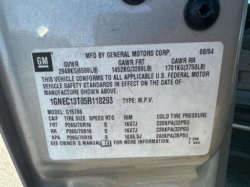 Used 2005 Chevrolet Tahoe LS w/ Preferred Equipment Group image 41