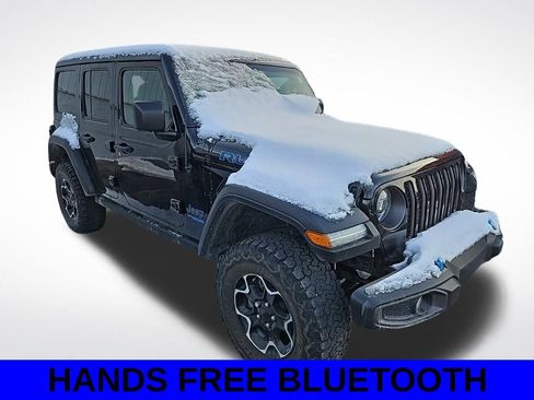 Used 2021 Jeep Wrangler Unlimited Rubicon 4xe w/ Cold Weather Group image 3