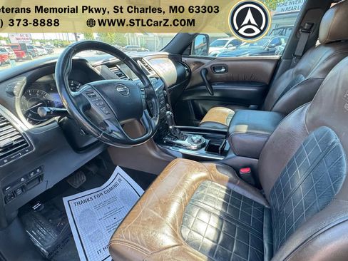 Used 2019 Nissan Armada Platinum w/ Captain's Chairs Package image 10