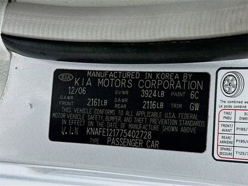 Used 2007 Kia Spectra EX image 29