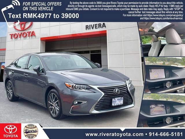 Used 2018 Lexus ES 350 w/ Luxury Package w/Wood Trim FWD image 1