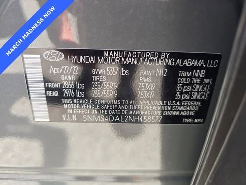 Used 2022 Hyundai Santa Fe Limited image 31