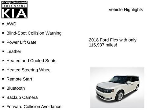Used 2018 Ford Flex Limited w/ Equipment Group 301A AWD/4WD image 7
