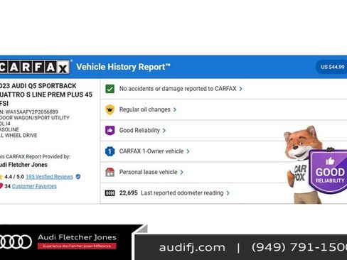 Used 2023 Audi Q5 2.0T Premium Plus w/ Premium Plus Package image 2