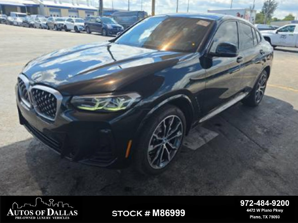 Used 2022 BMW X4 xDrive30i w/ M Sport Package 2 AWD/4WD image 1