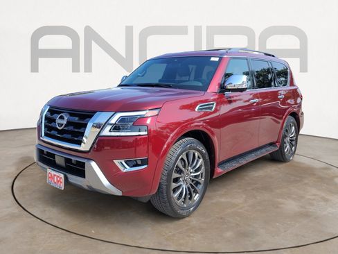 Used 2024 Nissan Armada Platinum w/ Captain's Chairs Package RWD image 6