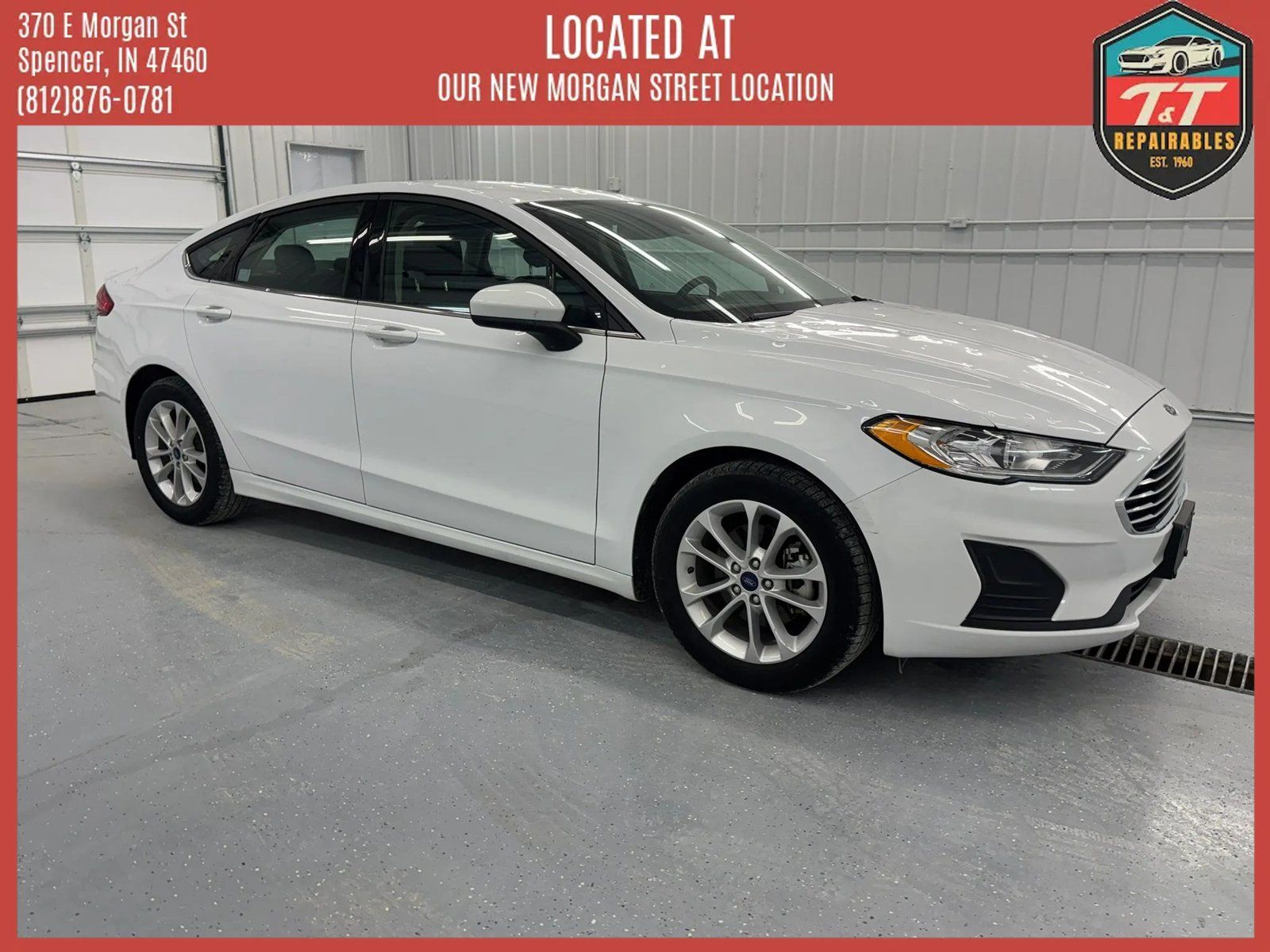 Used 2020 Ford Fusion SE FWD image 1