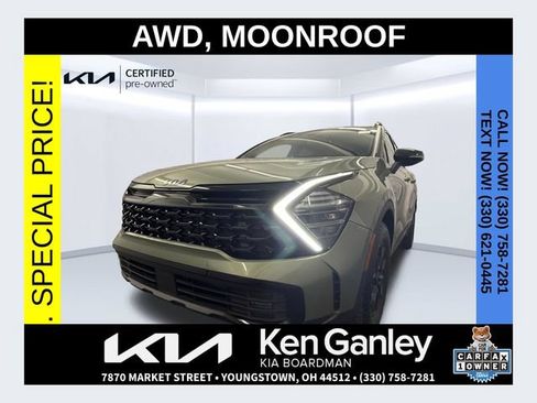 Certified 2025 Kia Sportage X-Pro AWD/4WD image 1