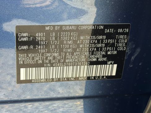 New 2026 Subaru Forester Touring AWD/4WD image 32