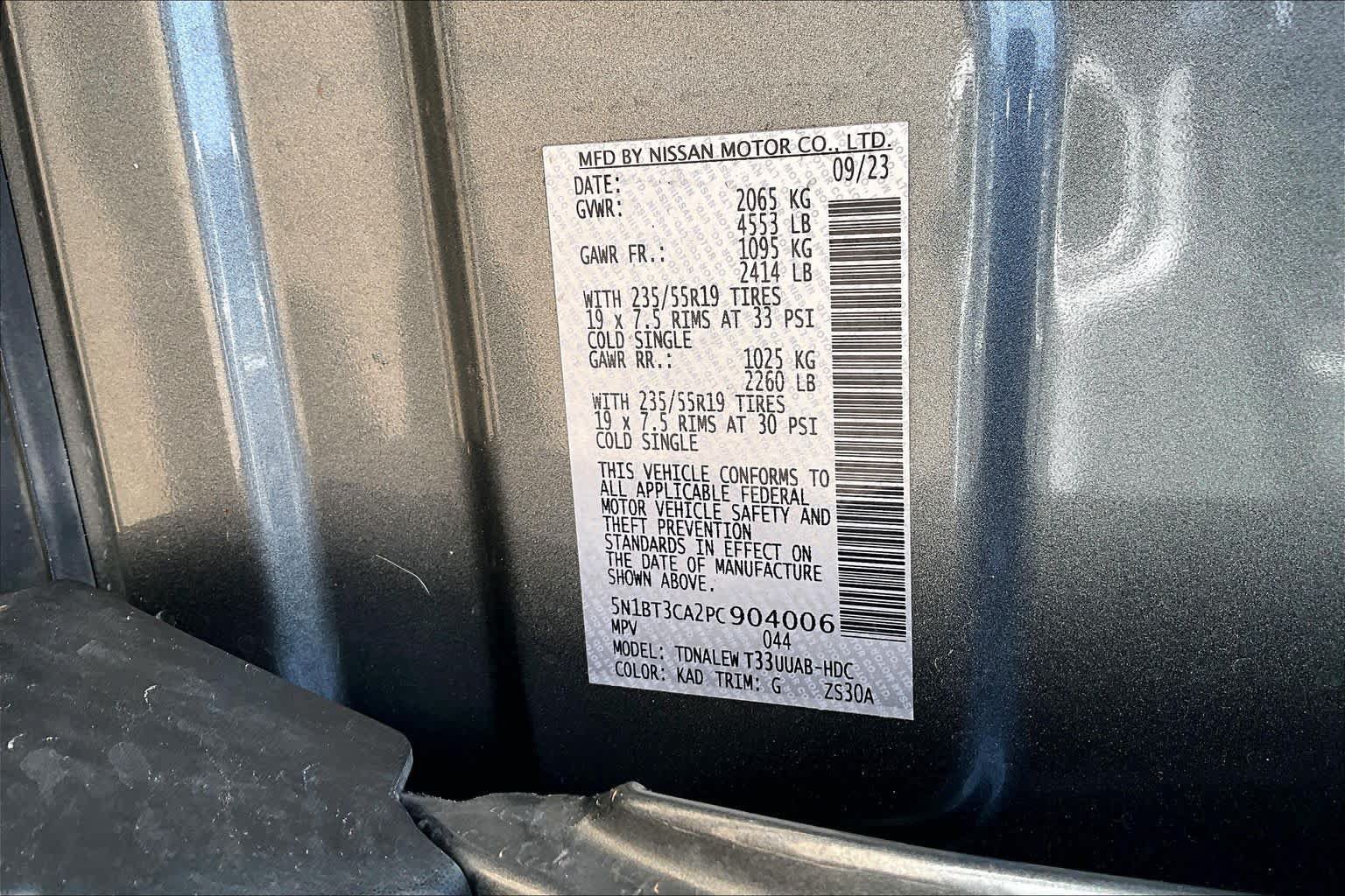 Certified 2023 Nissan Rogue SL w/ SL Premium Package FWD image 28