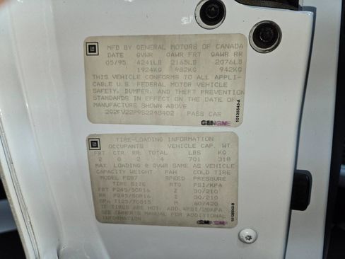 Used 1995 Pontiac Firebird Formula image 63