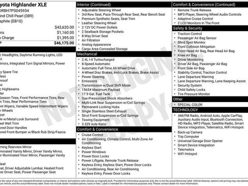 Used 2023 Toyota Highlander XLE image 22