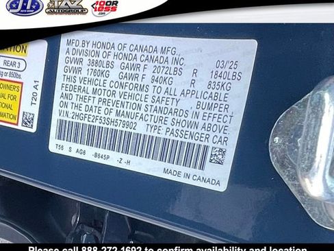 Used 2025 Honda Civic Sport image 21