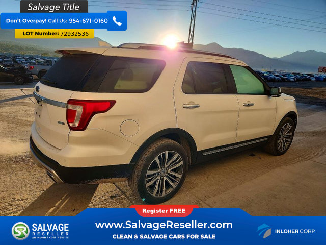 Used 2017 Ford Explorer Platinum AWD/4WD image 4