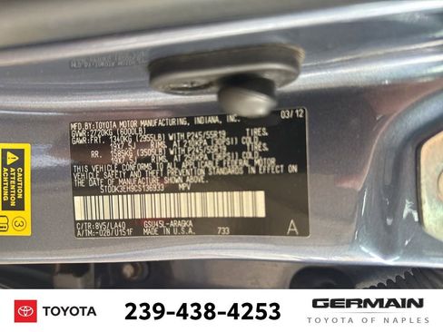 Used 2012 Toyota Highlander Limited image 23