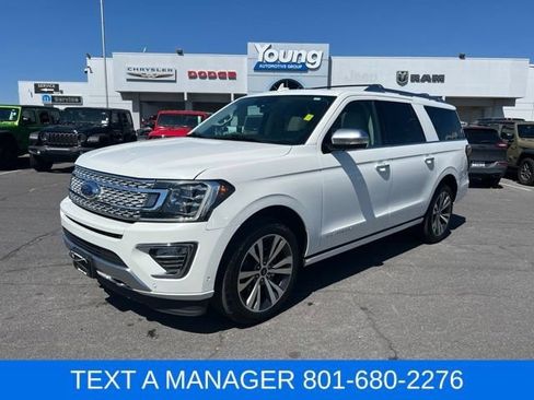 Used 2021 Ford Expedition Max Platinum AWD/4WD image 1