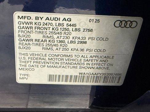 Certified 2025 Audi Q5 2.0T Premium w/ Convenience Plus Package AWD/4WD image 22