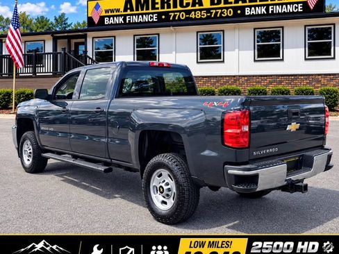 Used 2018 Chevrolet Silverado 2500 W/T w/ Snow Plow Prep Package AWD/4WD image 2