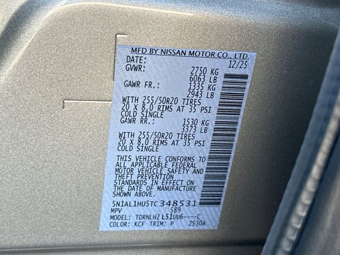 New 2026 INFINITI QX60 Autograph w/ Autograph Tech Package image 35