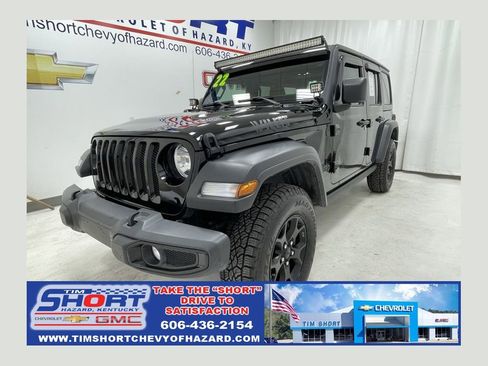 Used 2022 Jeep Wrangler Unlimited Sport image 1