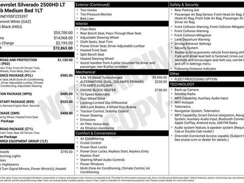 Used 2025 Chevrolet Silverado 2500 LT AWD/4WD image 43