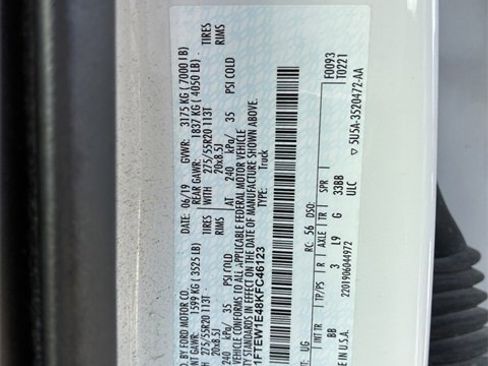 Used 2019 Ford F150 Platinum w/ Equipment Group 701A Luxury image 33