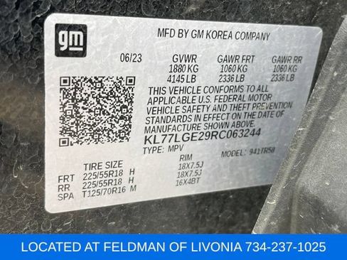 Certified 2024 Chevrolet Trax RS w/ Driver Confidence Package FWD image 10
