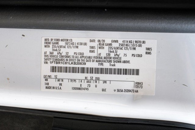 Used 2020 Ford Transit 250 Medium Roof w/ Load Area Protection Package RWD image 52