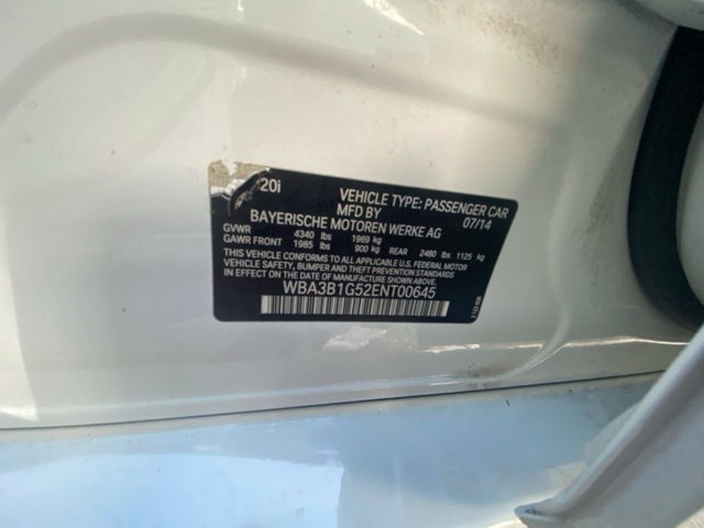 Used 2014 BMW 320i Sedan RWD image 7