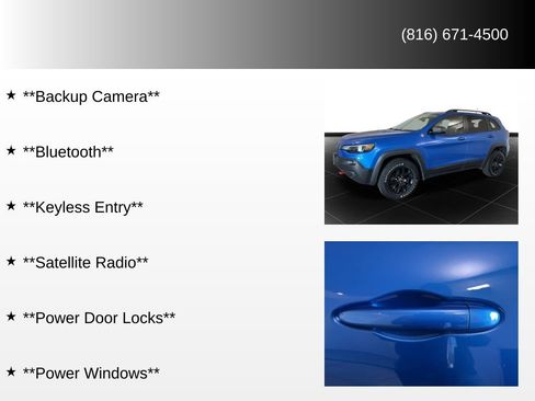 Used 2020 Jeep Cherokee Trailhawk w/ Cold Weather Group image 91