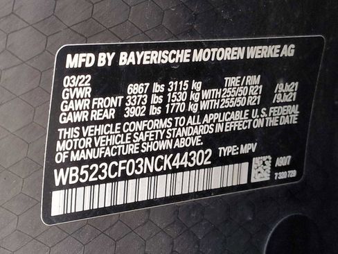Certified 2022 BMW iX xDrive50 w/ Premium Package AWD/4WD image 38