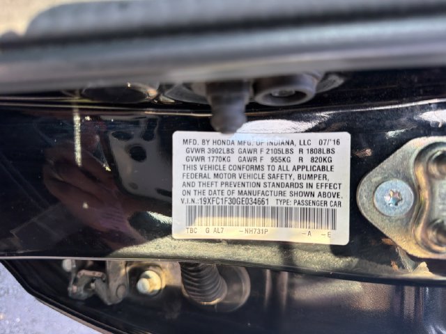 Used 2016 Honda Civic EX-T image 29