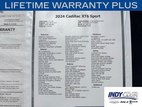 Used 2024 Cadillac XT6 Sport AWD/4WD image 17