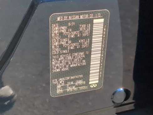 Used 2022 INFINITI QX80 Sensory w/ Cargo Package image 68