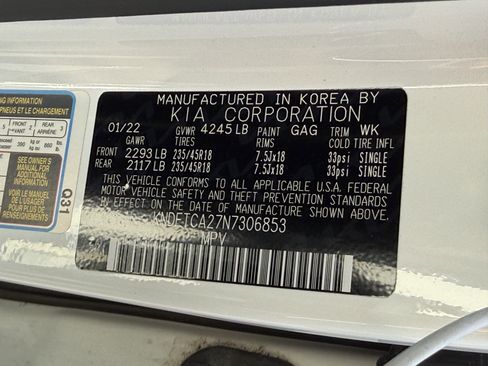 Certified 2022 Kia Seltos SX image 32