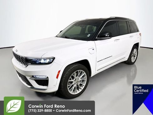 Used 2022 Jeep Grand Cherokee Summit 4xe AWD/4WD image 3
