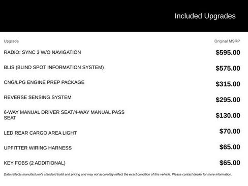 Certified 2022 Ford Transit Connect XL w/ CNG/LPG Engine Prep Package FWD image 6