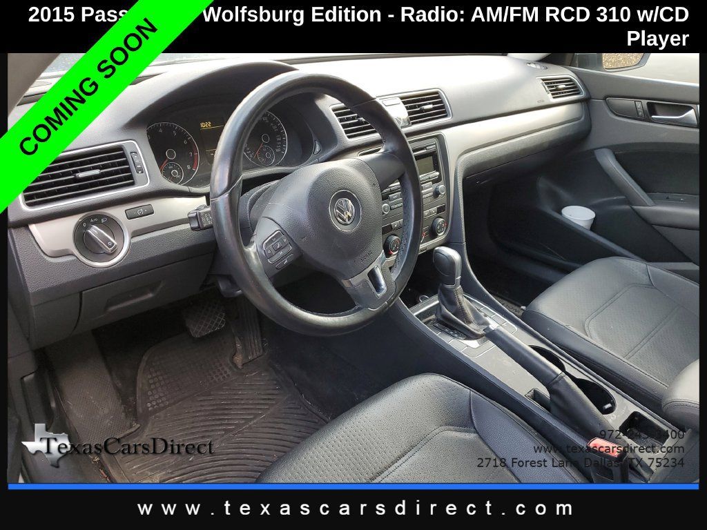 Used 2015 Volkswagen Passat 1.8T Wolfsburg Edition FWD image 7