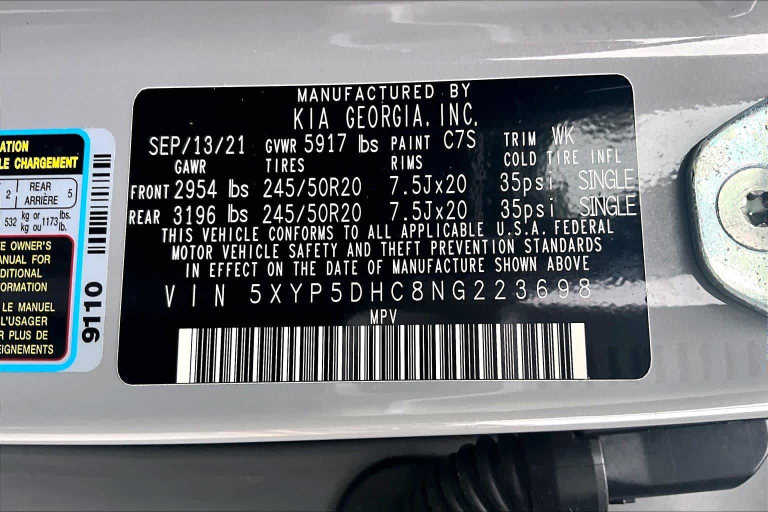 Used 2022 Kia Telluride SX w/ SX Prestige Package AWD/4WD image 37