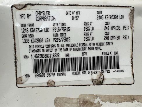 Used 1998 Jeep Grand Cherokee Laredo image 29