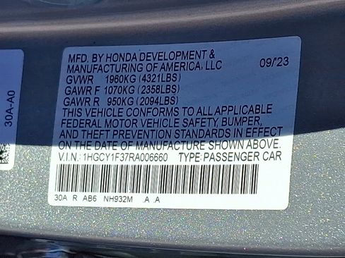 Used 2024 Honda Accord EX image 27